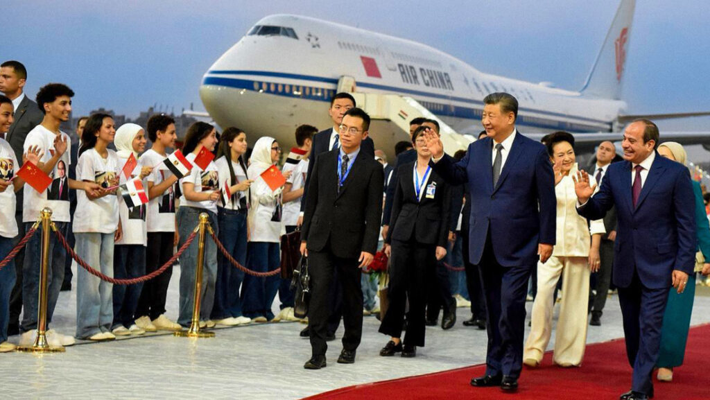 Xi llega a la India para la cumbre de los BRICS