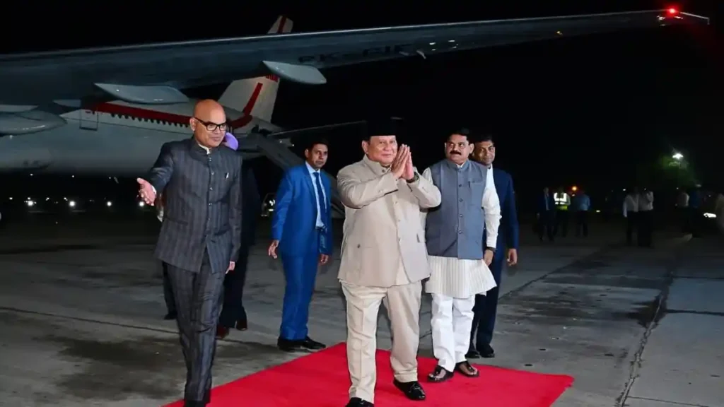 Presiden Prabowo Subianto Tiba di India Hadiri KTT ke-18 BRICS