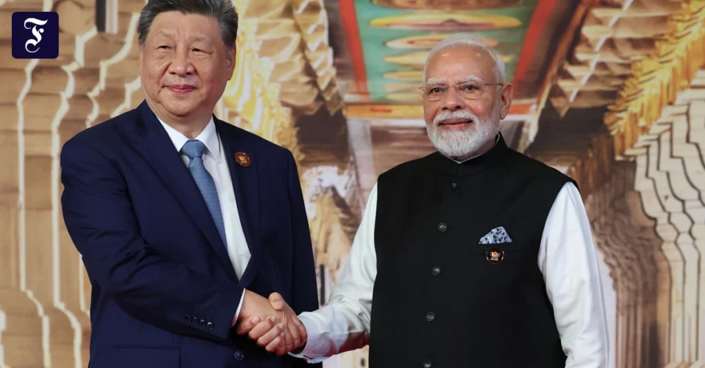 Indien und China: Treffen am Rand des BRICS-Gipfels