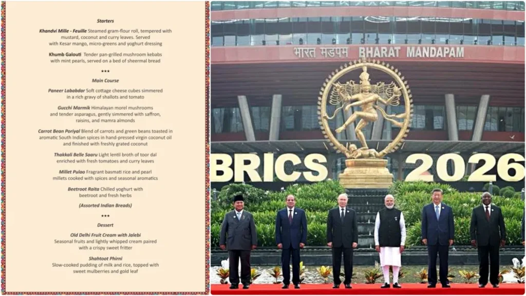 ब्रिक्स डिनर:किन भारतीय व्यंजनों का लुत्फ उठाएंगे वैश्विक नेता, मिलेट पुलाव से जलेबी तक क्या-क्या शामिल?