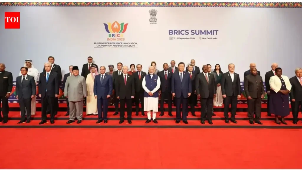 Inside Brics 2026: Video captures PM Modi’s candid moments with Xi, Putin and Prabowo
