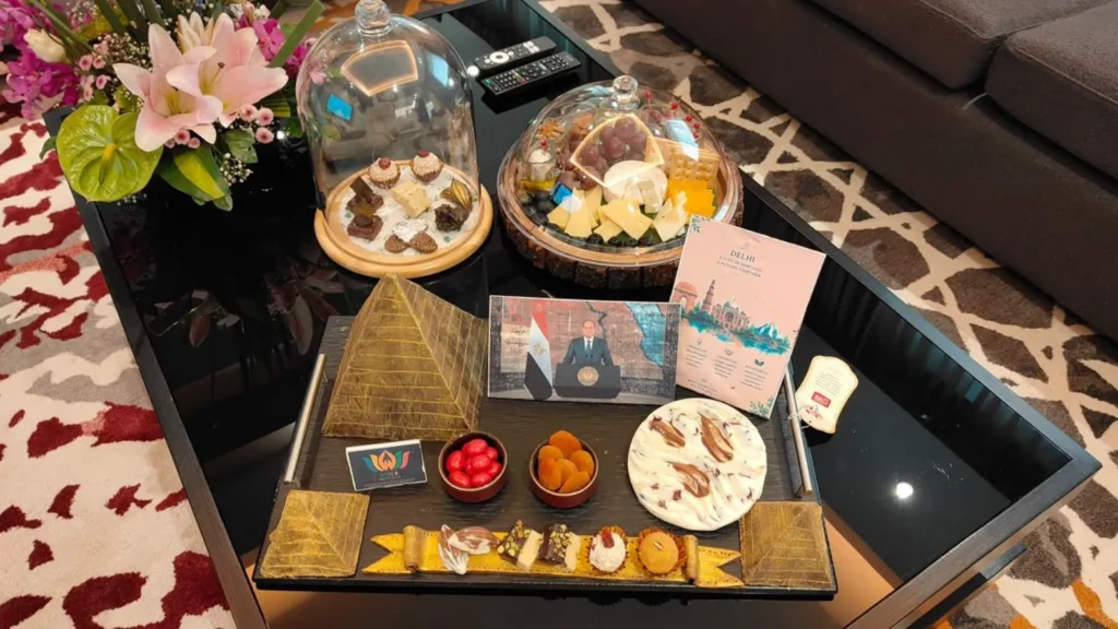 Chocolate pyramids and Matryoshka dolls: red carpet welcome for BRICS guests