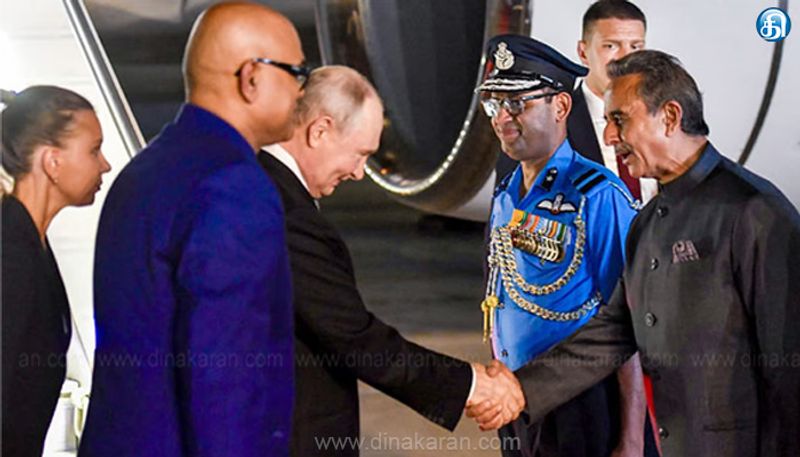 ரஷிய அதிபர் விளாடிமிர் புடின் BRICS உச்சி மாநாட்டில் பங்கேற்க இந்தியா வருகை : இன்று பிரதமர் மோடியுடன் சந்திப்பு!
