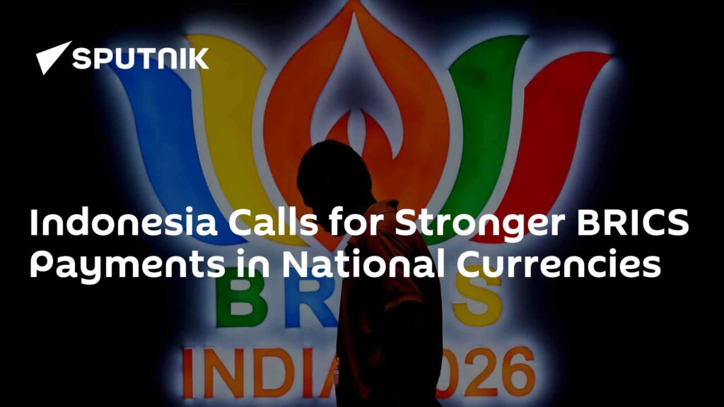 Indonesia Сalls for Stronger BRICS Payments in National Currencies