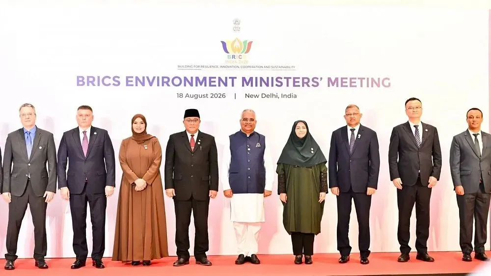 Países do BRICS aprovam prioridades de cooperação ambiental em reunião de ministros em Nova Délhi