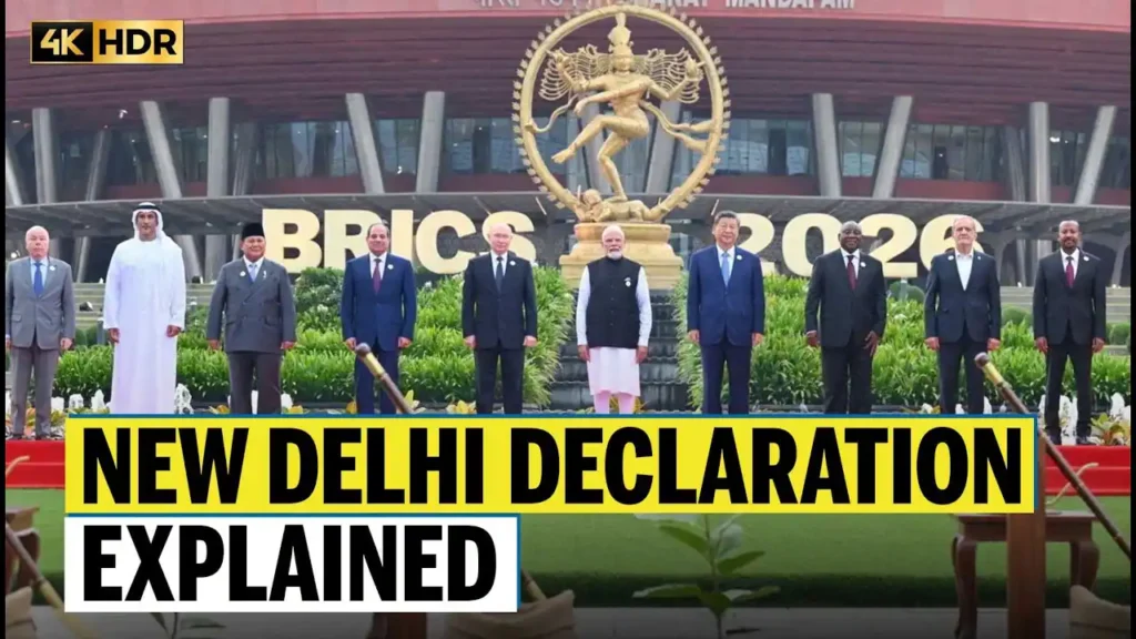 What Is the New Delhi Declaration? BRICS’ Big Power Move Explained