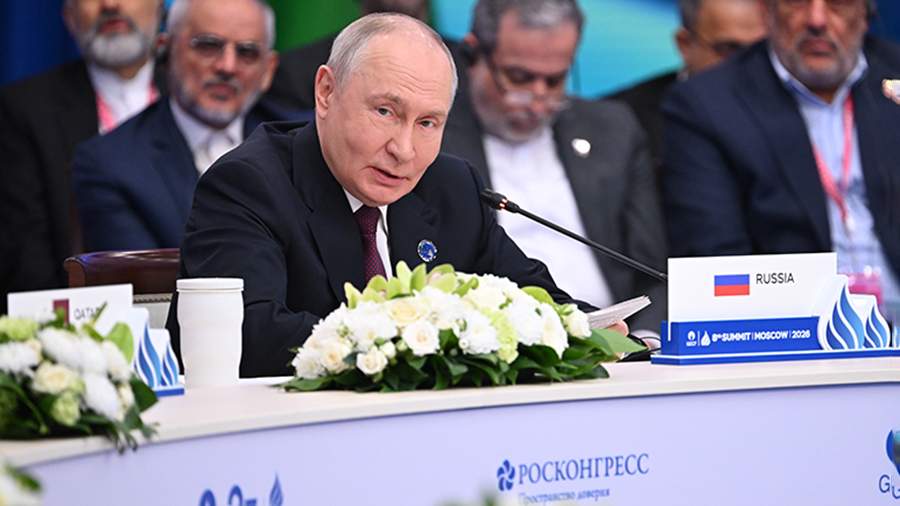 заявление Путина