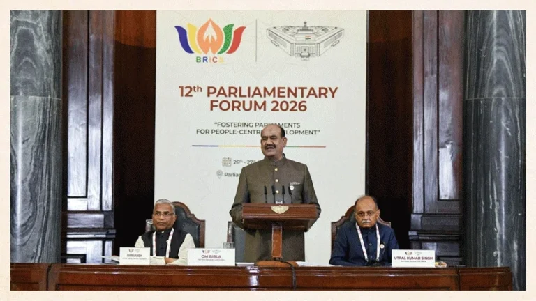 ब्रिक्स संसदीय मंच का आगाज:ओम बिरला ने संवाद, कूटनीति और सहयोग पर दिया जोर; क्षेत्रीय संघर्ष पर क्या कहा?